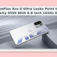 OnePlus Ace 6 Ultra Leaks Point to Dimensity 9500 With 6.8 Inch 165Hz Display